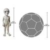 Design Toscano The Out-of-this-World Alien Extra Terrestrial Statue: Small LY815032